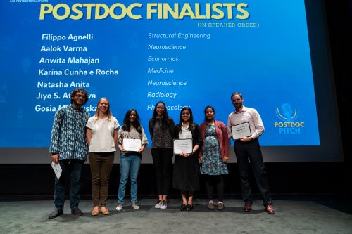 Postdoc Pitch Finalists